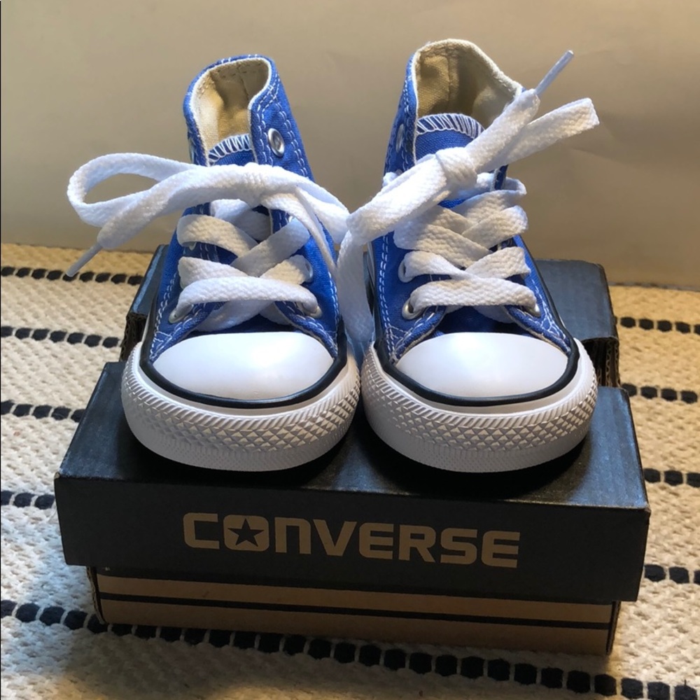 Baby Converse high tops - size 3